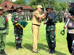 Wabup Setyo Sukarno Membuka TMMD di Desa Kulurejo