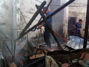 Rumah Terbakar Saat Ditinggal ke Pasar Dalam Keadaan Terkunci, Seorang Tewas Penghuni Hangus