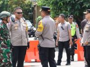 Bersama TNI, Polres Wonogiri All Out Amankan Kampanye Akbar
