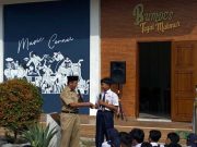 Outing Class SMPN 2 Pecangaan, 280 Siswa Belajar Kearifan Sejarah Perang Obor Tegalsambi