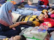 Peringati Bulan K-3 Nasional, Ratusan Karyawan Semen Gresik Kompak Donor Darah
