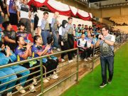 Turnamen Bola Voli Piala Gubernur 2024 di GOR Jatidiri Semarang Meriah