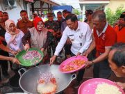 Banjir Grobogan, Tanggul Jebol Kali Tuntang Grobogan Diperbaiki Dapur Umum Dibuka