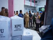 Jelang Hari H Pencoblosan, Forkopimda Kota Semarang Cek Gudang Logistik Pemilu