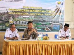 Bendung Cabean Todanan Telan Anggaran Rp 571 Miliar akan Selesai 2026