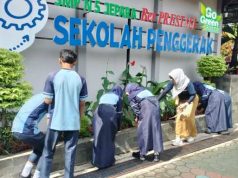 Bersih-bersih Lingkungan, SMPN 5 Jepara Bergerak Cegah Demam Berdarah