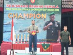 Pencarian Bibit Atlet Renang, Pangdam Gelar Kejuaraan Renang Piala Pangdam IV/Diponegoro Cup-1