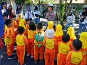 Puluhan Murid PAUD Alkautsar Bondowoso Kunjungi Satlantas Polresta Magelang