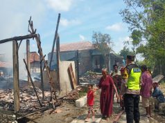 Rumah dan Kandang Sapi Milik Warga Grobogan Ini Ludes Terbakar, Polisi Jelaskan Penyebabnya