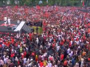 100 Ribu Orang Lebih Padati Kawasan Simpang Lima Ikuti Kampanye Terakhir Ganjar-Mahfud