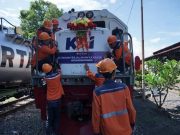 KAI bersama Komunitas RF Tegal Hias KA dan Pameran Foto Peringati 25 Tahun KA Kaligung