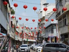 Kawasan Pecinan Semarang Meriah Sambut Taun Baru Imlek, 500-an Lampion Dipasang