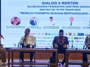 Dialog 5 Rektor di USM, Prof Dharto: Perguruan Tinggi Bisa Jadi Pelita bagi Bangsa Indonesia dari Kegelapan