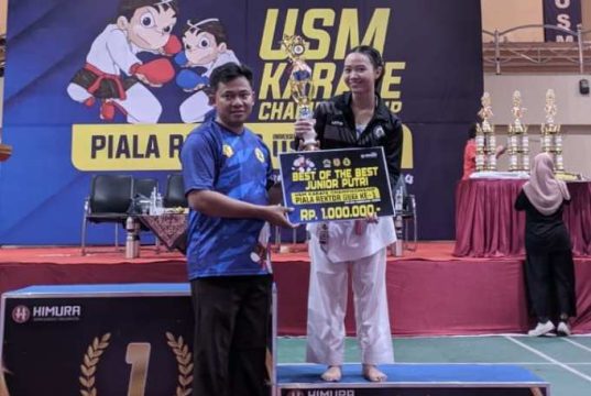 UKM Karate USM Sukses Gelar Piala Rektor I
