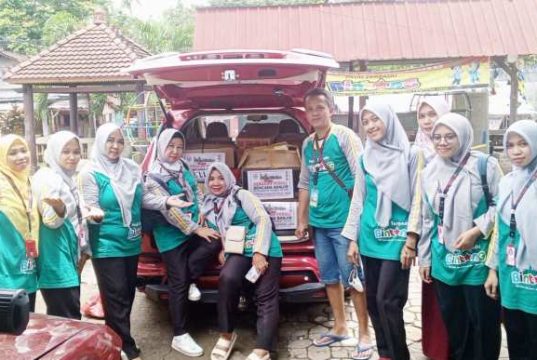 Tanamkan Peduli Sesama, PAUD Terpadu Bintang Bantu Korban Bencana Banjir