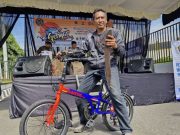 Lomba Mancing HPN, Nanang Dapat Lele Terbesar Raih Hadiah Utama Sepeda Lipat