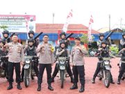 Polwan Polres Jepara Digembleng Latihan Dalmas untuk Amankan Pemilu
