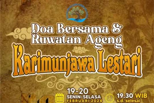 Digelar Doa Lintas Agama dan Ruwatan Ageng Karimunjawa Lestari
