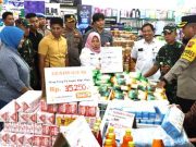 Bersama Dandim, Kapolres Cheking Ketersediaan Bapokting