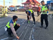 Seorang Pemotor Meninggal Kecelakaan di Simpang Tiga Lampu Bangjo