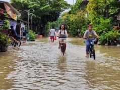 Sungai Lusi Meluap, Ketinggian Banjir di Purwodadi Terus Naik Warga Mengungsi