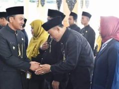 Kukuhkan 64 Kasek dan Melantik 13 Pengawas Sekolah
