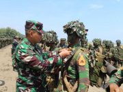 386 Taruna Akmil Terima Brevet Pramuka Yudha