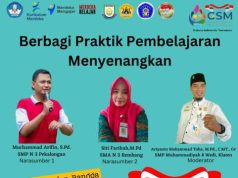 Siti Farihah, M.Pd Launching GSM Bahasa Indonesia Nusantara Dikemas Asyik dan Menarik