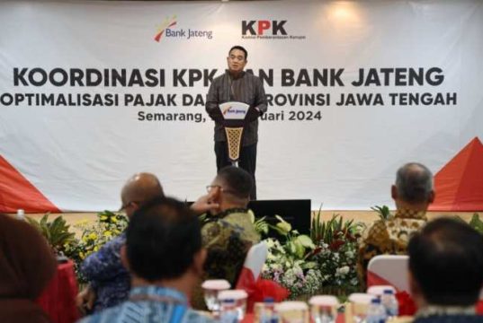 Tingkatkan Optimalisasi Pajak, Bank Jateng Gelar Koordinasi Pajak Daerah dengan KPK