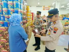 Polres Kudus Cek Ketersediaan Sembako dan Barang Kadaluwarsa