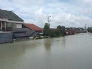 Banjir Kudus Kian Parah, Pantura Karanganyar Kembali Lumpuh Total