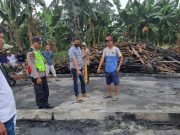 Tempat Pemotongan Ayam di Tunjungharjo Tegowanu Terbakar