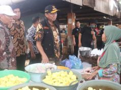 Jelang Ramadhan, Pj Bupati Brebes Blusukan ke Pasar Jatibarang