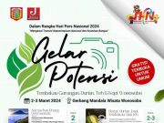 Puncak HPN, Wartawan Wonosobo Gelar Gebyar Potensi Lokal di Gerbang Wisata Mandala