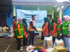 Gercep Aisyiyah Peduli, Salurkan Bantuan Melalui Dapur Umum BPBD-MDMC Jepara