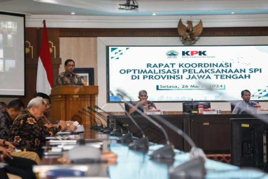 Skor KPK ke Pemprov Jateng Capai 77,91, Nana Sudjana Minta Pelayanan Publik Terus Ditingkatkan