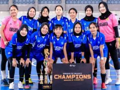 Tim Futsal Putri USM Juara Ramadan Cup 2024