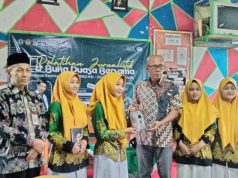 Siswa MTs-MA NU Nahdlatul Fata Petekeyan Ikuti Pelatihan Jurnalistik, Hadi Priyanto Ajak Pelajar Belajar Menulis