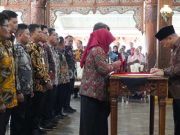 124 Pejabat Dilingkungan Pemkab Jepara Dilantik, Ini Daftar 7 Camat Baru