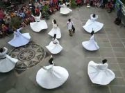 Para Penari Sufi Darwis Nusantara Performance Sambut Ramadhan dengan Cinta