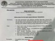 Beredar Surat Ketetapan Petambak Karimunjawa sebagai Tersangka