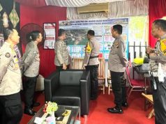 Pamatwil Polda Jateng Pantau Keramaian Libur Lebaran