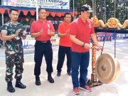 Turnamen Voli dan Pertandingan Badminton Bersama Kaum Boro