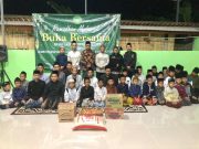 Alumni Pascasarjana IAINU Kebumen Bagi Sembako di Ponpes Darul Qur’an.