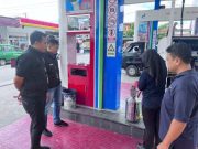 Dekati Lebaran, Sat Reskrim Polres Kebumen Cek Takaran BBM di SPBU
