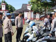 Kapolres Wonogiri Chek Ranmor, Dishub Pasang Rambu Tambahan
