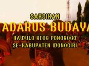 Ratusan Warok Reog Nusantara akan Menggelar Tadarus Budaya