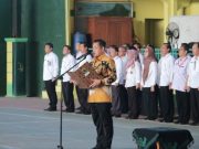 Bupati Pemalang Pimpin Apel Pagi Usai Cuti Bersama Idul Fitri
