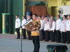 Bupati Pemalang Pimpin Apel Pagi Usai Cuti Bersama Idul Fitri