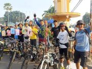 Halal Bihalal Pesepeda Sekaligus Memperingati Hari Bumi